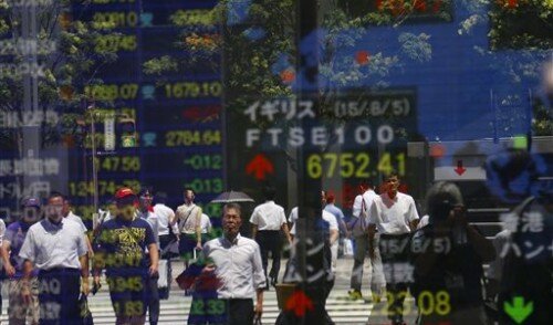 Global market rout intensifies as Dow Jones plunges more than 530 points