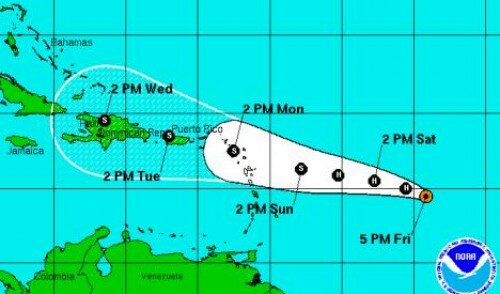 Hurricane Danny strengthens into Category 3 storm