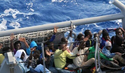 At least 40 migrants die in Mediterranean: Italy navy