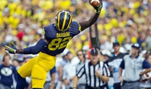Michigan’s Amara Darboh Gives Us The Catch Of The Day
