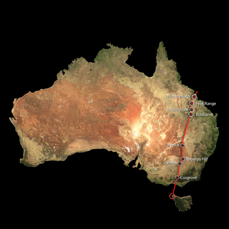 World’s Longest Volcano Chain is Located Across the Continent of Australia photo